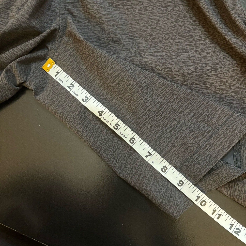 LEG3ND Men's Small 9.5" Inseam Active Shorts Gray Moisture Wicking Zip Pockets - Picture 9 of 9